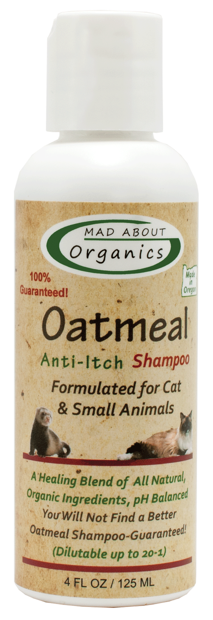 MAD ABOUT ORGANICS Oatmeal Anti Itch Cat Shampoo