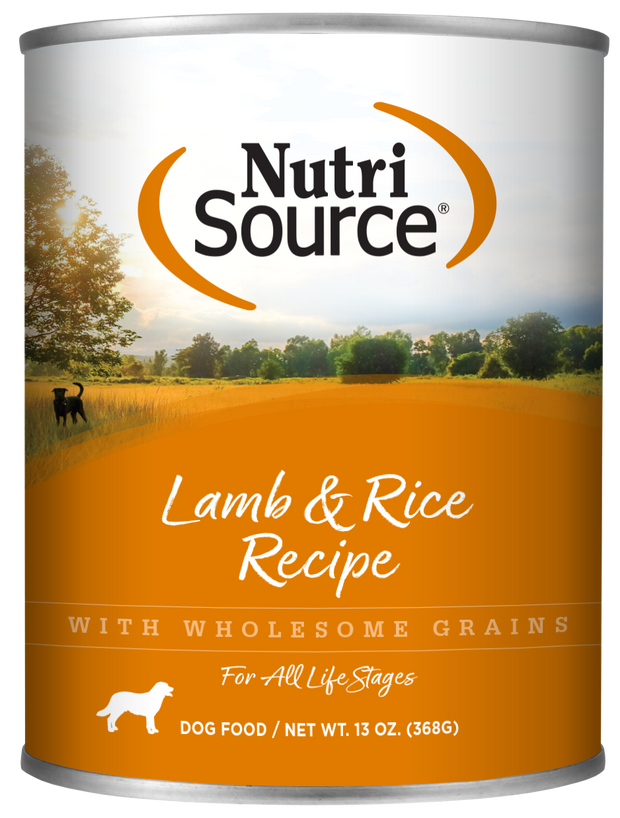 NUTRI SOURCE Lamb and Rice Canned Dog food