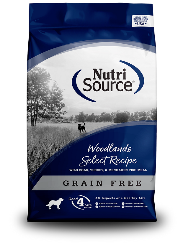 NUTRI SOURCE Woodland Select GF Dog food