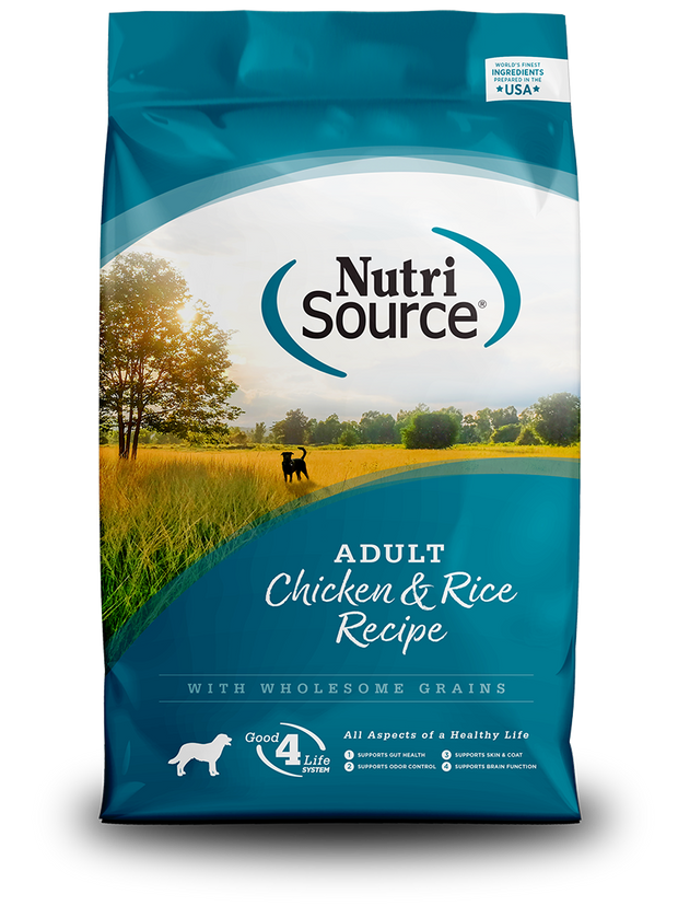 NUTRI SOURCE Adult Chicken and Rice Dog food