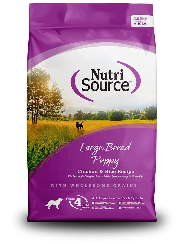 NUTRI SOURCE Large Breed Puppy Dog food