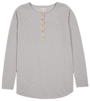 Simply Southern Henley - Gray
