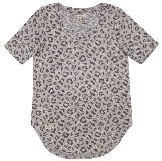 Simply Southern Leo Scoop Knit Top - CLEARANCE