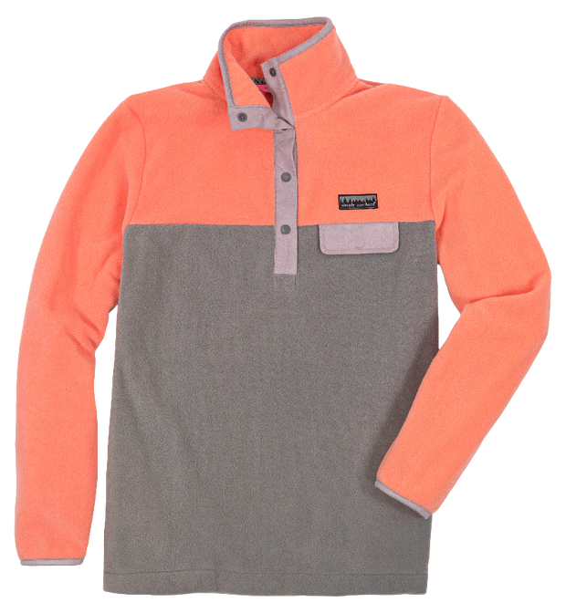 Simply Southern Simply Fleece - Coral Gray - CLEARANCE