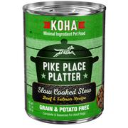KOHA Pike Place Platter Slow Cooked Beef & Salmon Stew Dog Food