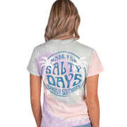 Simply Southern Salty Days- Boca Tie Dye Short Sleeve Shirt