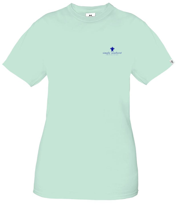 Simply Southern Save Leaves- Breeze Short Sleeve Shirt