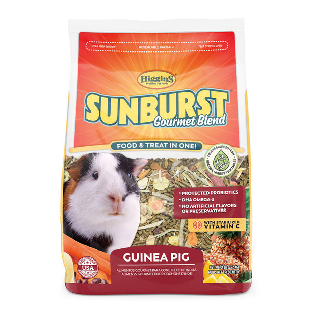 HIGGINS Sunburst Gourmet Guinea Pig Food