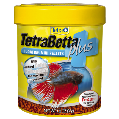 TETRABETTA Floating Mini Pellets Plus Betta Fish Food