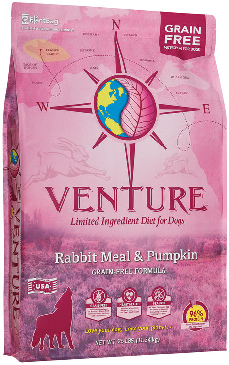 EARTHBORN Holistic Venture Limited Ingredient Rabbit & Pumpkin Dog Food