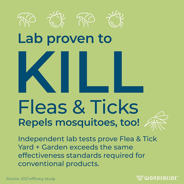 WONDERCIDE Ready-to-Use Outdoor Flea, Tick & Mosquitoes - Outdoor Pest Control - Safe for Dogs and Cats