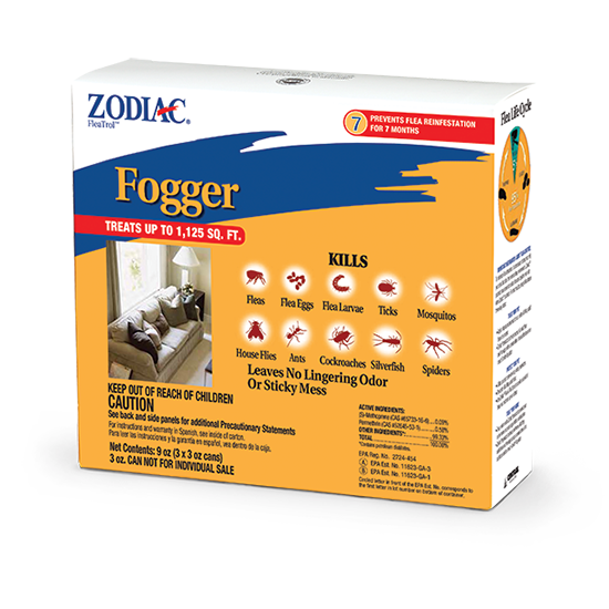 Zodiac Fogger - Prevents Fleas for 7 Months