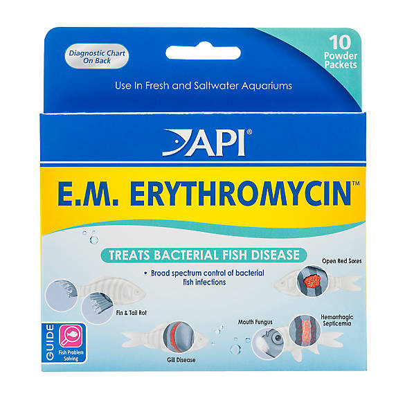 API E.M. Erythromycin Powder - 10 Pk