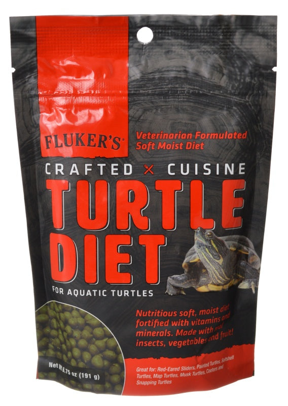 FLUKERS Crafted Cuisine Aquatic Turtle Diet - 6.75 oz
