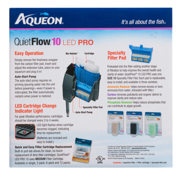 Aqueon Quietflow Pro Power Filters