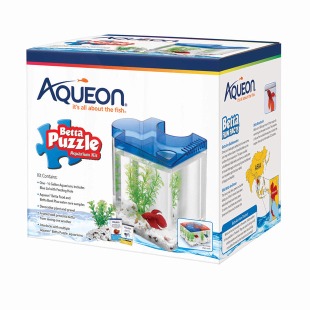 Aqueon Betta Puzzle Kits- Various Colors