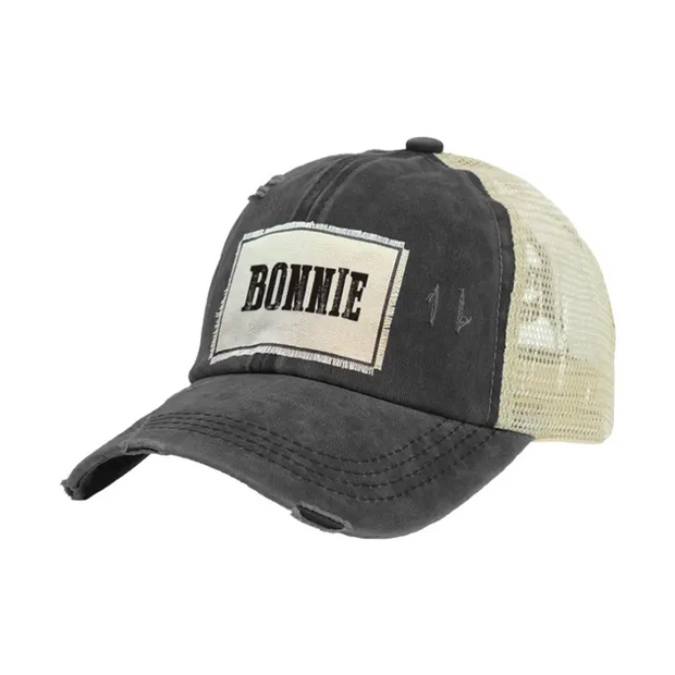Bonnie - Vintage Distressed Trucker Adult Hat