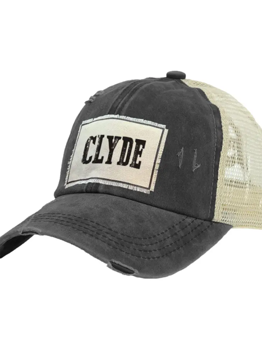 Clyde - Vintage Distressed Trucker Adult Hat