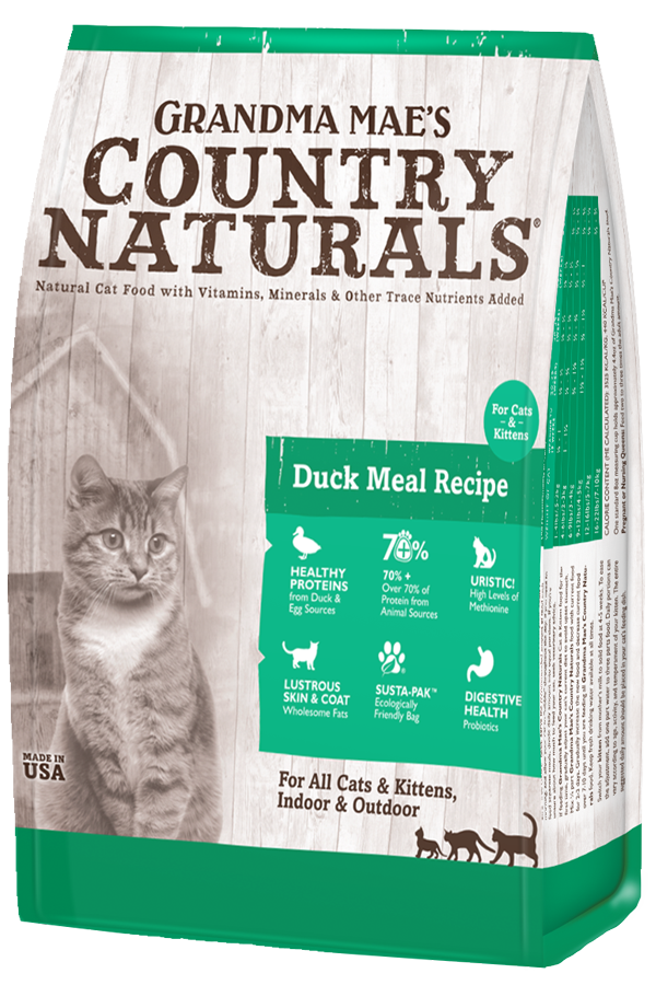 COUNTRY NATURALS Duck Recipe Cat Food- For Cats or Kittens