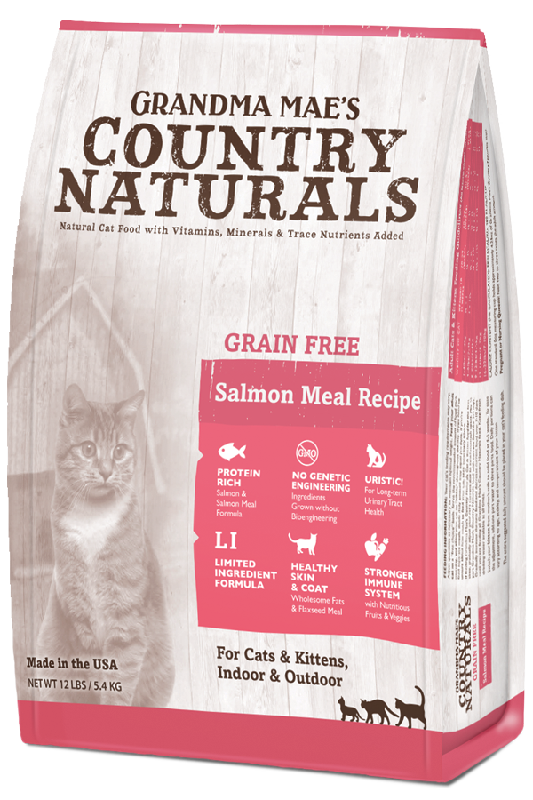 COUNTRY NATURALS Limited Ingredient Salmon Cat Food- For Cats or Kittens