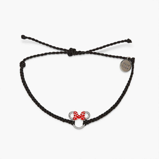Pura vida Minnie Mouse Head Charm Bracelet