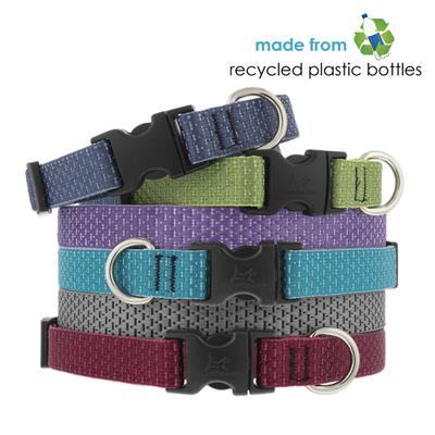LupinePet Eco Dog Collar and Dog Leash - Berry- MADE IN THE USA