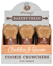Etta Says Bakery Fresh Cheddar & Bacon Cookie Crunchers Dog Treats