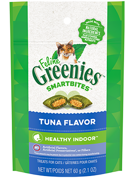 GREENIES Tuna Flavor Healthy Indoor Hairball Control Cat Treats - DISCONTINUED