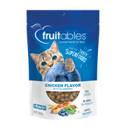 FRUITABLES Cat Treat- Chicken and Blueberry 2.5 oz