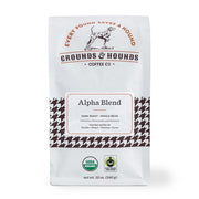 GROUNDS AND HOUNDS Alpha Blend Dark Roast Coffee