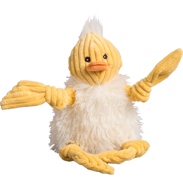 Hugglehounds Spring Chick Knottie - Pet Toy