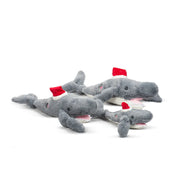 Hugglehounds Fluffer Knottie - Whale of a Santa- Dog Toy