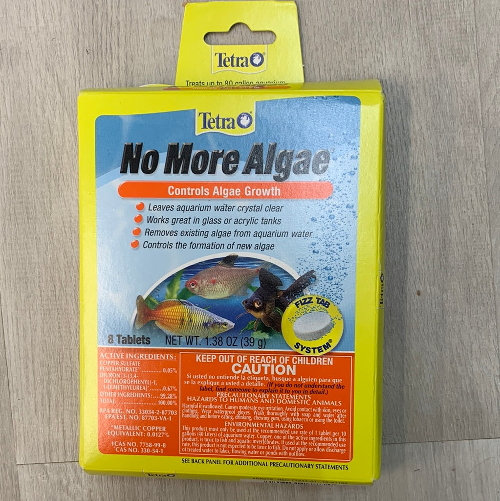 Algae tablets for outlet fish tank