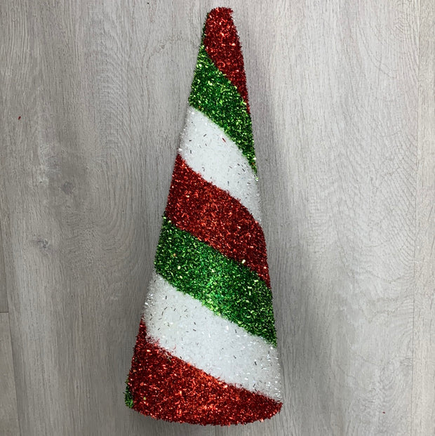 Elfin Around Cone Tree Christmas Tree - 13.5"