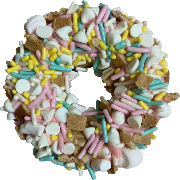 K9 GRANOLA- Gourmet Donut Dog Treat -Sherbet Cookie Crumble