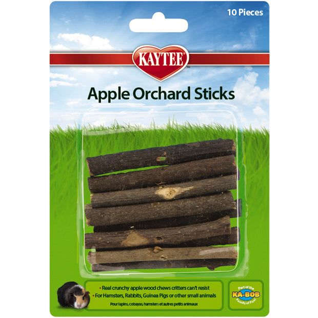 KAYTEE Apple Orchard Sticks - For Small Animals