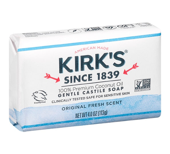 Kirk's Coco Gentle Castile Bar Soap - 4 Oz