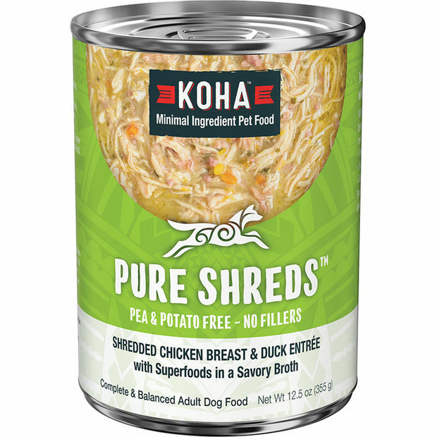 KOHA GF Shredded Chicken & Duck Dog Food