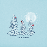 Life is Good Snowy Pines Crusher Long Sleeve Tee - CLEARANCE