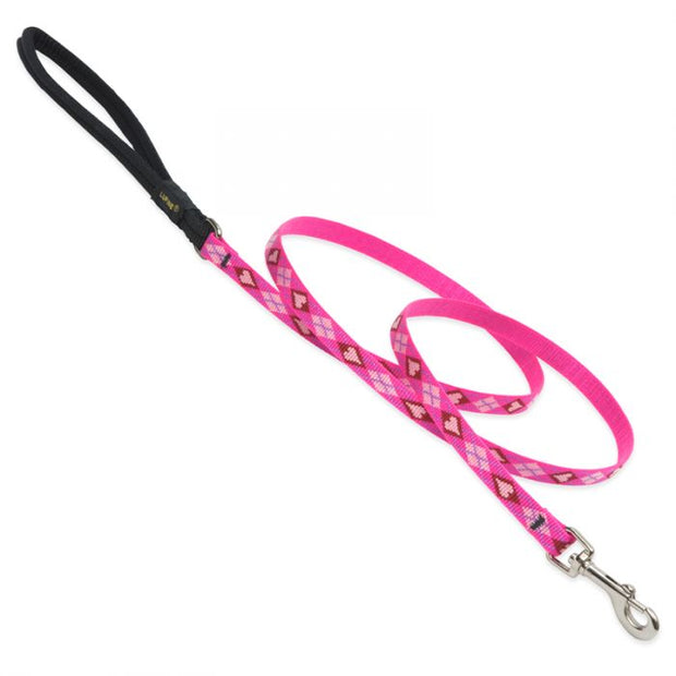 LupinePet Dog Collar and Dog Leash - Puppy Love- MADE IN THE USA