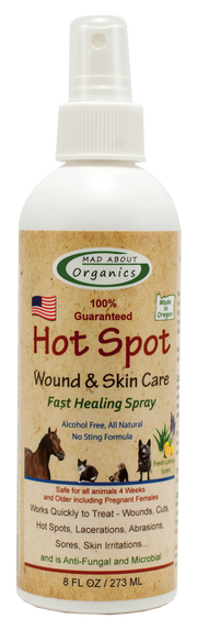 Mad About Organics Hot Spot Healing Wound & Skin Care Spray