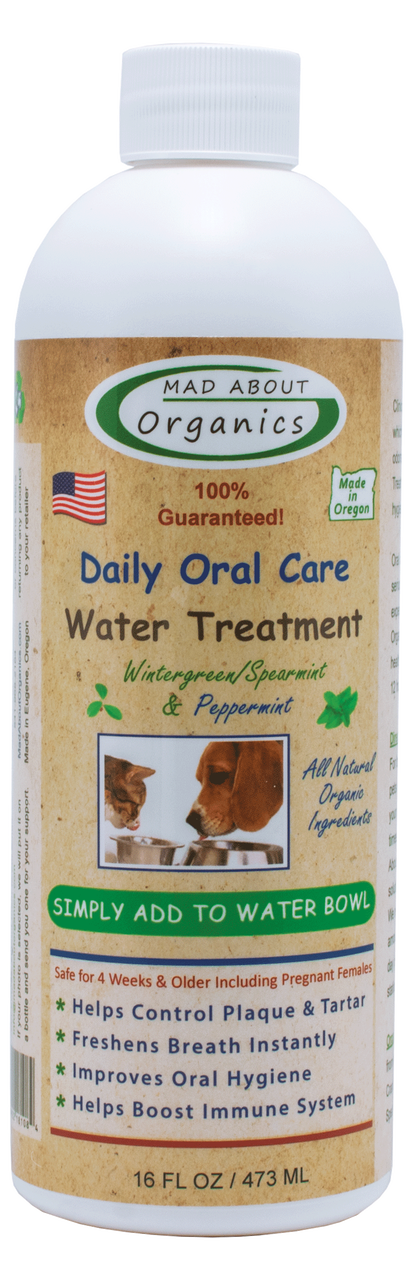 MAD ABOUT ORGANICS Oral Care Water Treatment