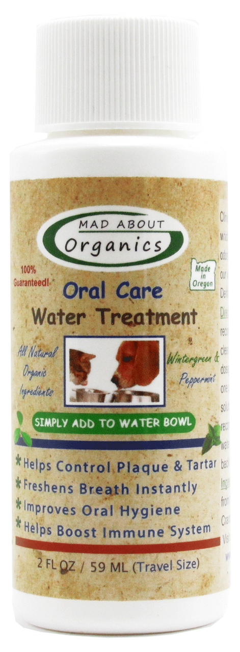 MAD ABOUT ORGANICS Oral Care Water Treatment