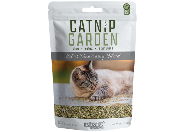 Multipet Catnip Garden Silver Vine Catnip Blend- 1 Oz