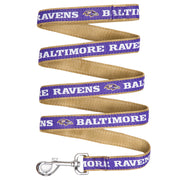 NFL Baltimore Ravens Dog Collars and Leashes