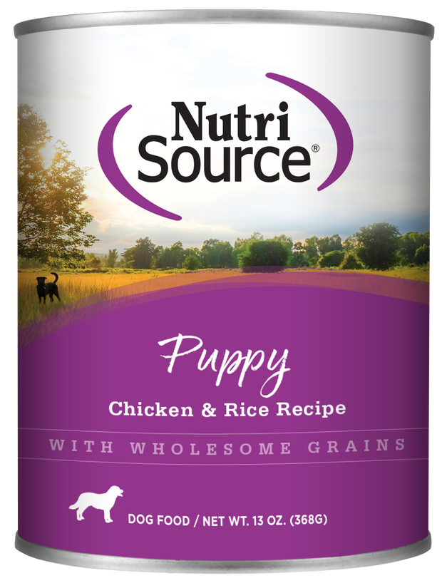 NUTRI SOURCE Puppy Chicken & Rice Canned Dog food