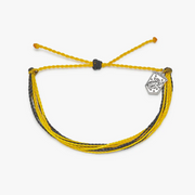 Pura Vida Hufflepuff House Charm Yellow Bracelet