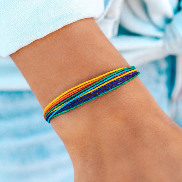 Pura vida Pride Charity Bracelet -The Trevor Project