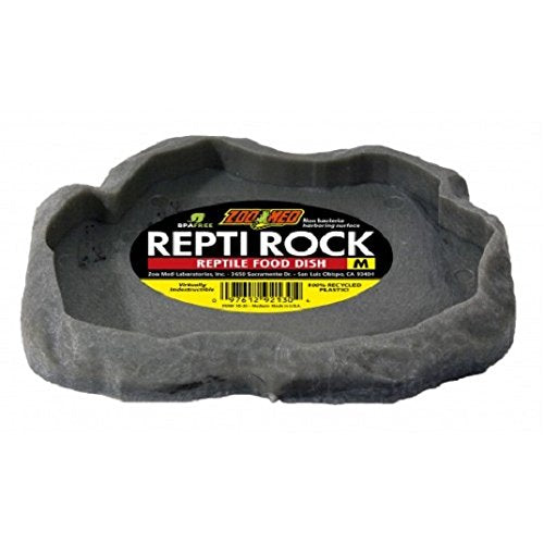ZOO MED Reptile Rock Reptile Food Dish