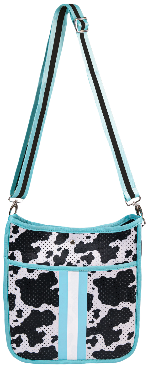 Simply Southern Cow Neobag Large Cross Purse